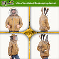 Beekeeping Jacket 3-Layer Ventilated Beekeeper Bee Jacket Pro Beekeeper USkeepers.