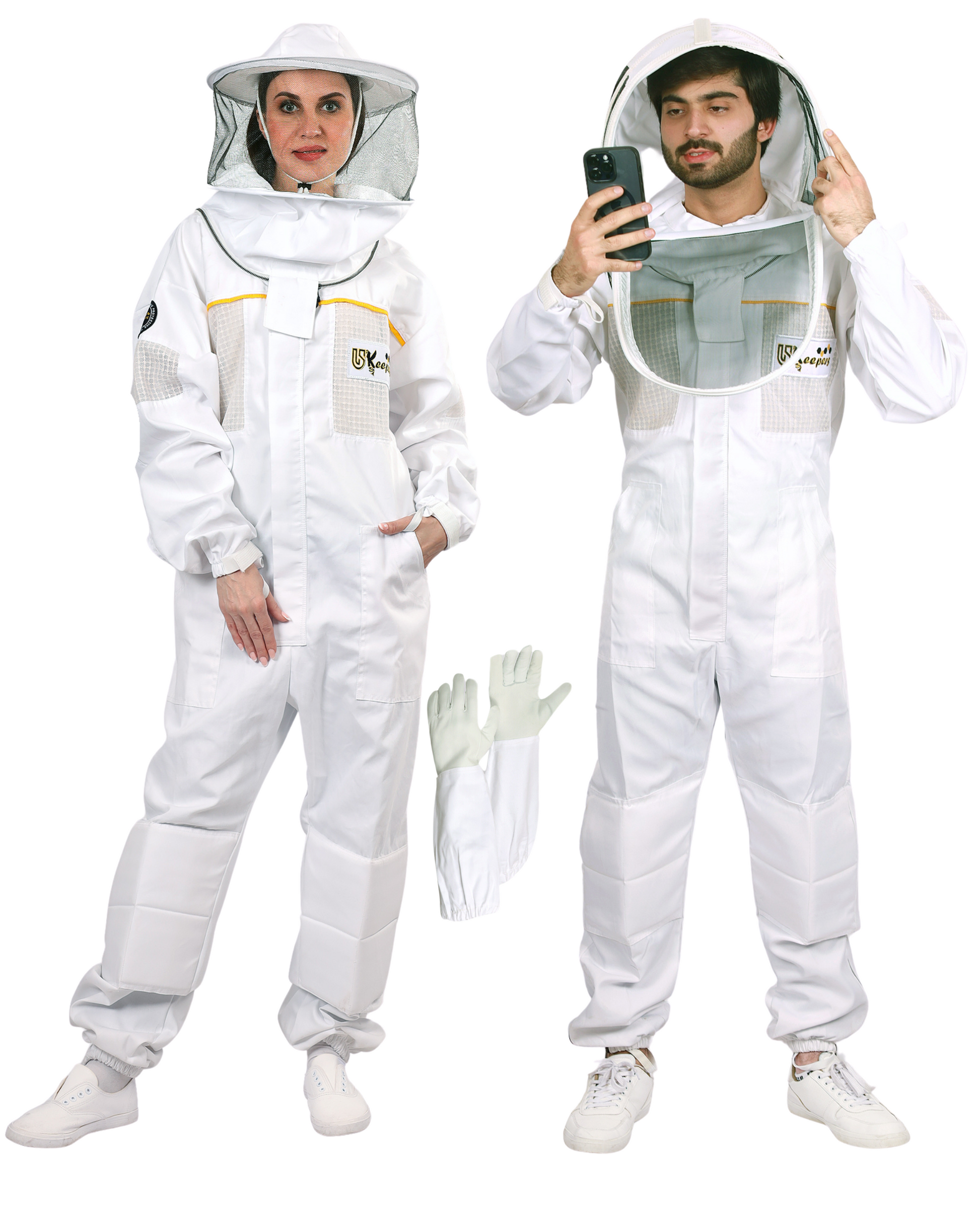Premium Beekeeper Suits Semi Ventilated Bee keeper Protective Gear.